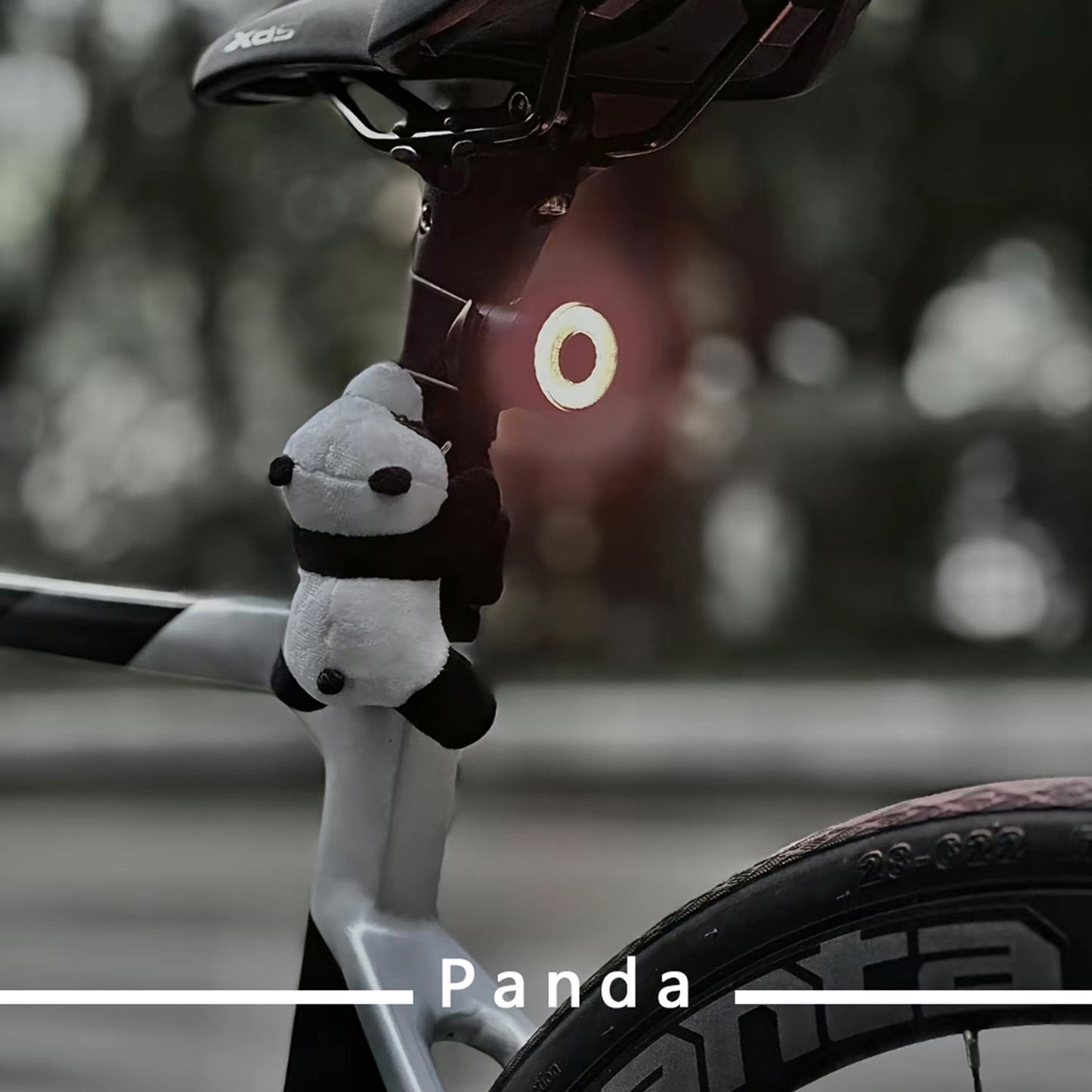 Cute bicycle decoration electric car pendant accessories single road balance handlebar doll head dog doll ornaments