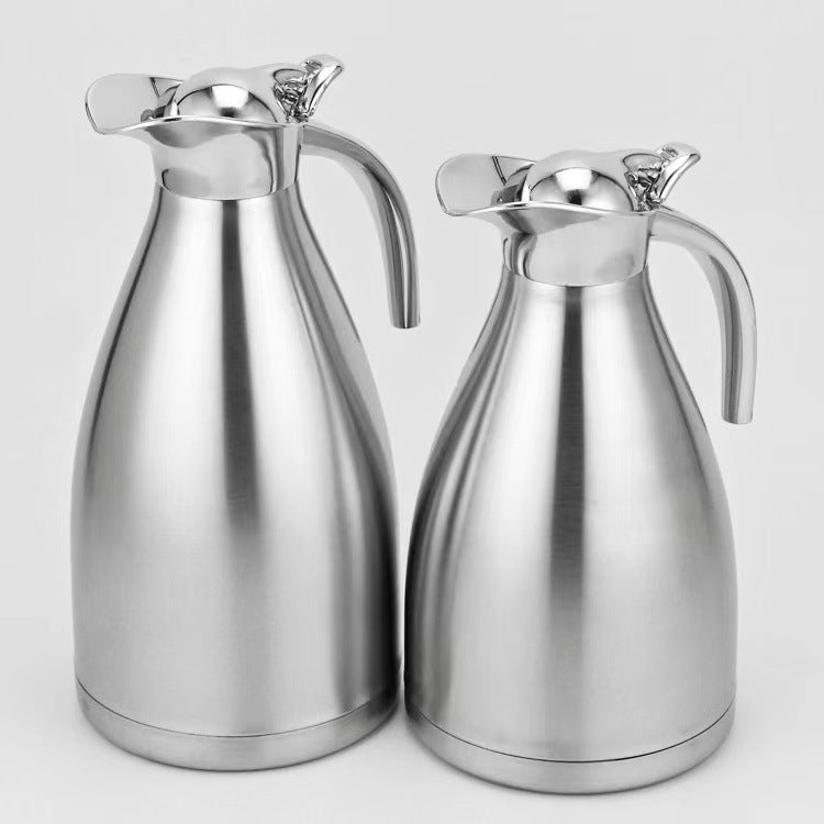 304 stainless steel 2L vacuum large capacity coffee pot thermos pot gift hotel multi-purpose hotel autumn and winter drop-off