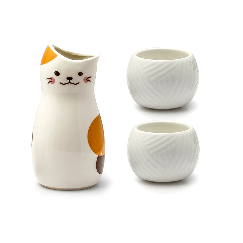 Japanese-style small wine glass set wine glass sake wine set jug drinking glass fruit wine glass liquor household wine divider glass