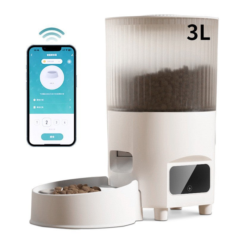 Explosive pet 5L automatic feeder, cat smart products, regular and quantitative remote feeding, dog universal