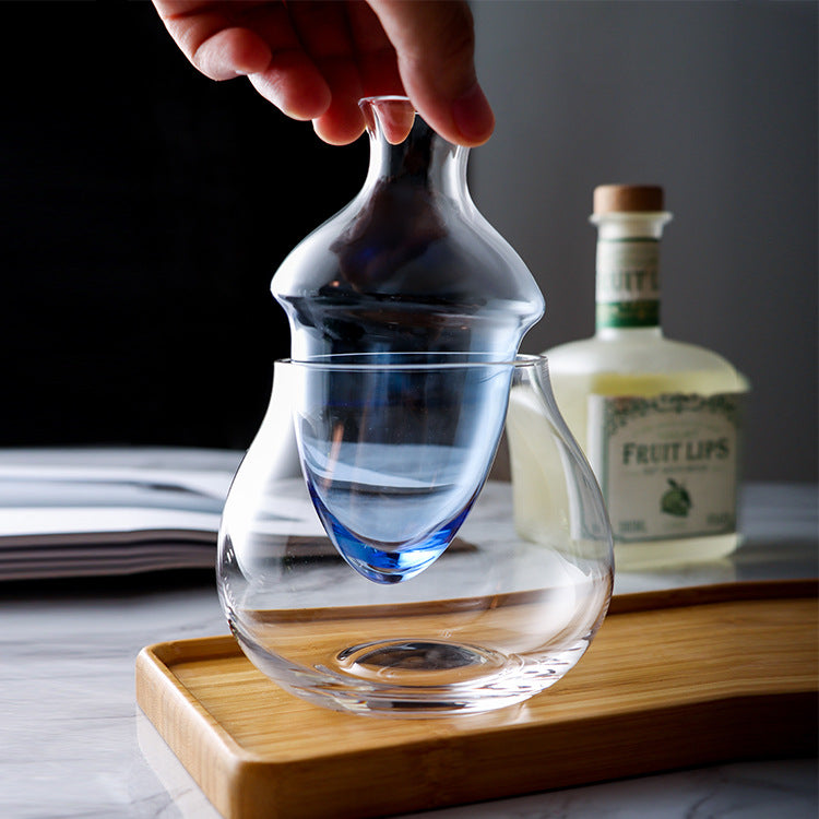 Japanese creative Toyo Sasaki glass Japanese sake cup sake jug cold wine jug ice wine jug wine warm wine jug