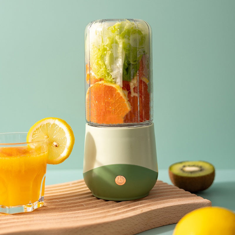 Portable Electric Juicer Cup USB Rechargeable Mini Blender for Smoothies, Ice Crushing & Fruit Juicing Travel-Friendly & Multi-Function