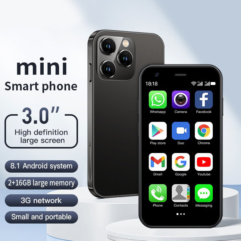 popular XS15 mini smartphone 3 inch small screen mini android 4G mobile phone