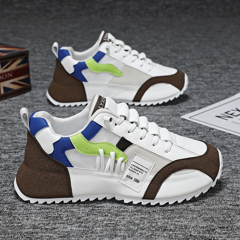 European Station Men's Shoes New Autumn Breathable Cross-border Plus Size Sports and Casual Shoes Sole Shoes Fashion Trend