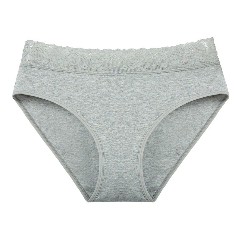 multi-size briefs lace ladies pure cotton high waist sexy underwear