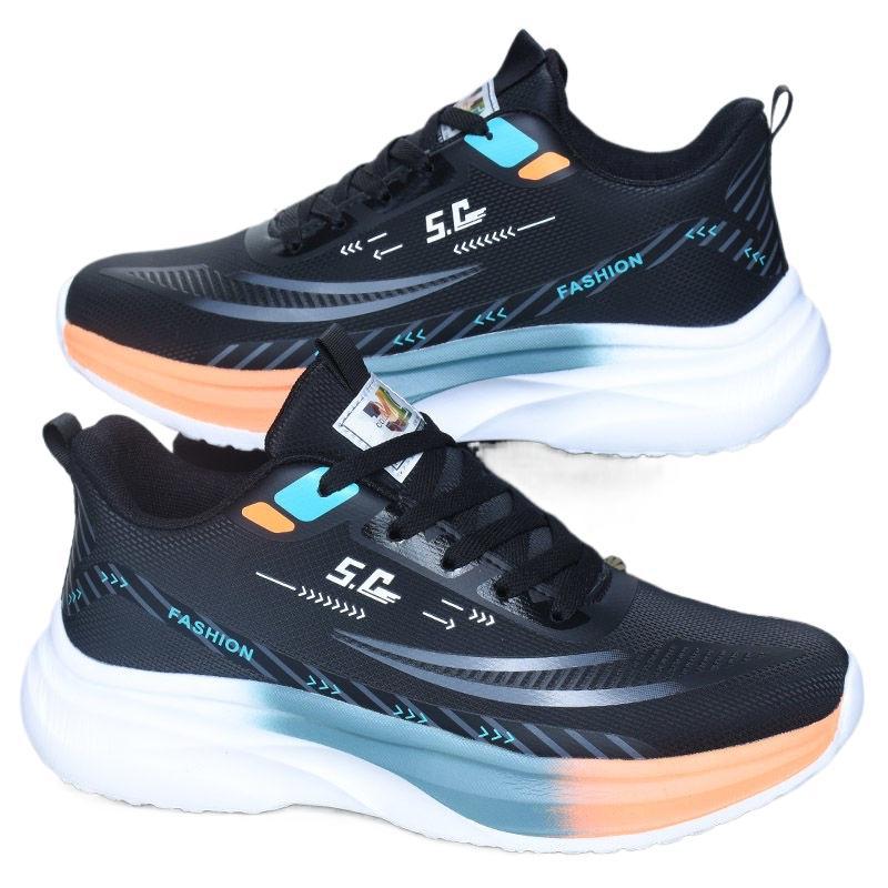 Ultralight running men's shoes are waterproof, non-slip, lightweight, breathable, autumn trend, casual soft-soled, teen student sneakers