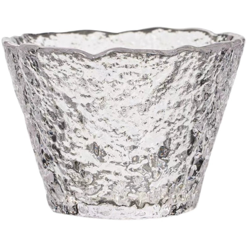 Retro ice dew Japanese wine glass sake glass glass white wine glass set spirit glass wine set wine dispenser wine cup