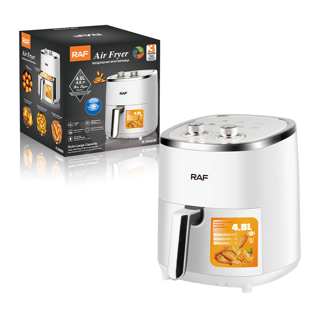Smart Oil-Free Air Fryer Large Capacity, Low-Fat Electric Fryer for Healthy Cooking Free Worldwide Shipping
