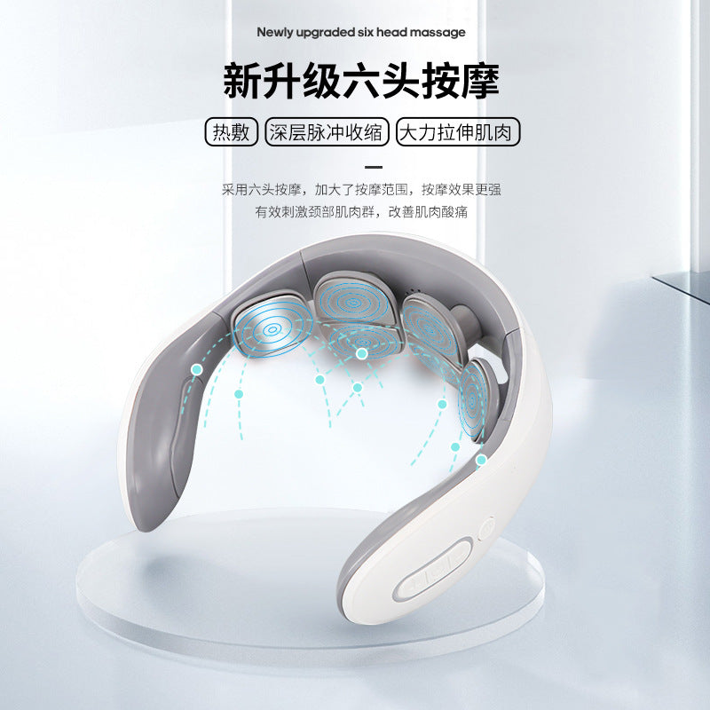 supply cervical spine massager rechargeable cervical spine instrument neck home shoulder and neck massager massager neck protector