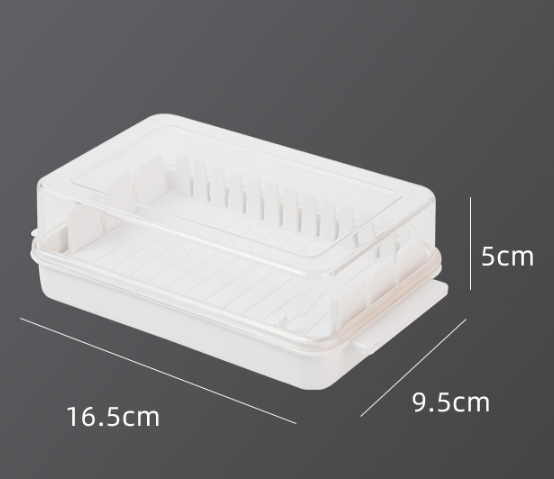 Butter cutting storage box with lid refrigerator cheese cheese storage crisper baked tofu butter knife cutter