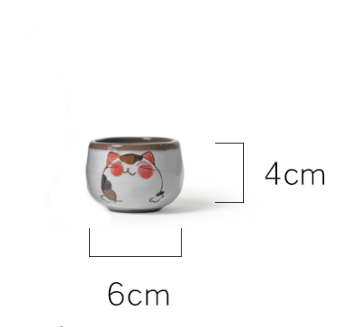 Japanese-style ceramic embroidered eye bird wine set white wine sake white wine glass household hot wine kettle warm wine kettle wine kettle.