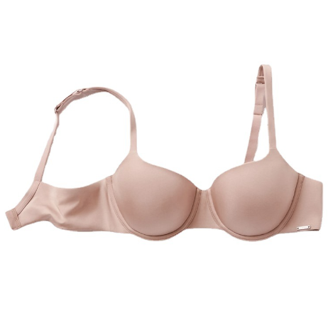 Canadian glossy basic summer all-match thin cotton large-size cup with steel ring comfortable push-up ladies bra