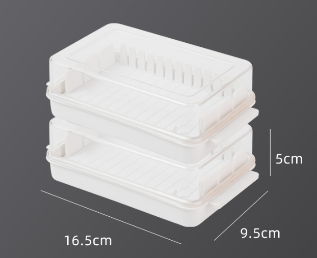 Butter cutting storage box with lid refrigerator cheese cheese storage crisper baked tofu butter knife cutter