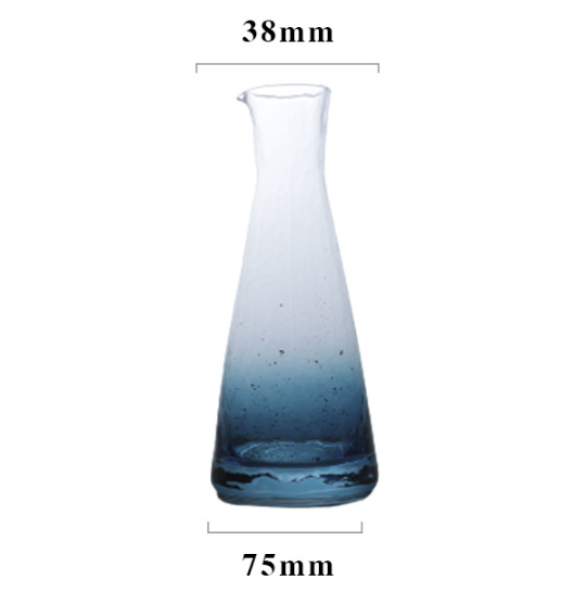 Star Cup Japanese Yachidai Toyo Sasaki Sake Jug Lead-Free Glass Wine Separator Sake Cup Spirits Cup