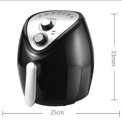 Wholesale 3.5L Air Fryer Smokeless, Low-Oil, Multi-Function Electric Fryer for Healthy Cooking Free Global Shipping
