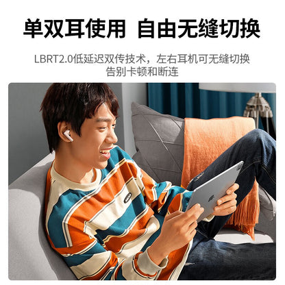 Green Link HiTune T3 True Wireless Bluetooth Headset ANC Active Noise Cancelling Music Headset Bluetooth 5.2 Gaming Headset Sports Headphone Universal Apple Huawei Xiaomi Phone 90206