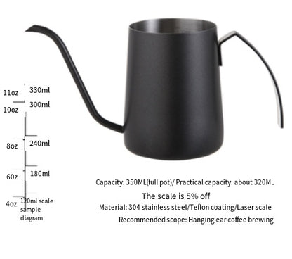 Hand brewed coffee pot