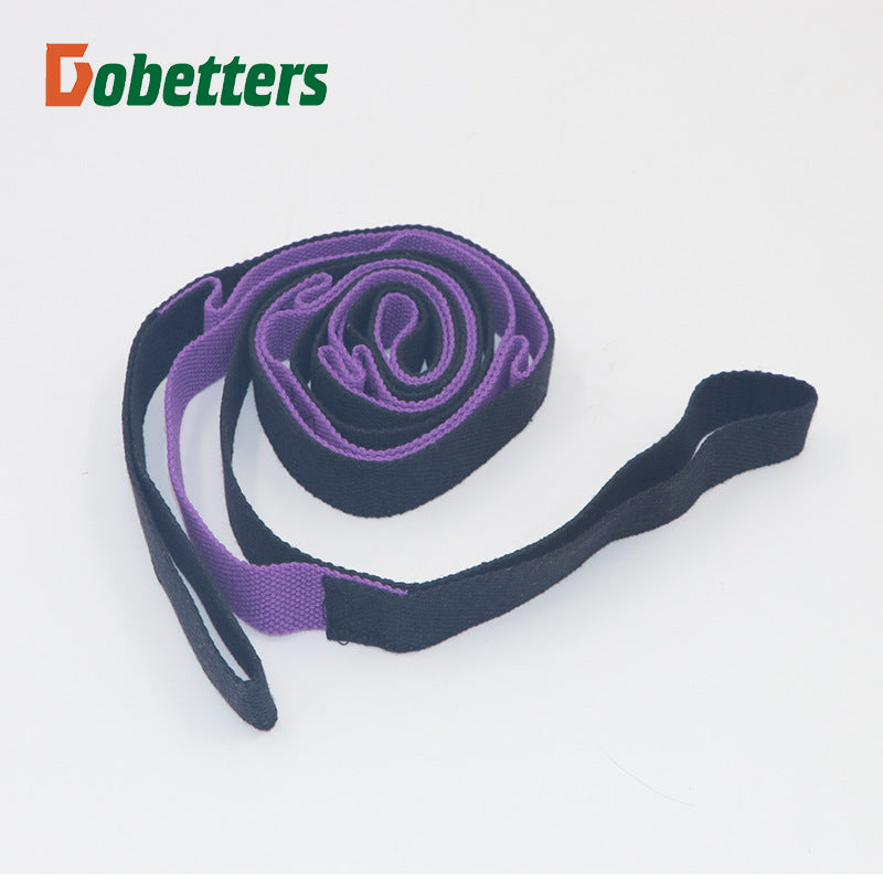 Aerobics Yoga stretching belt lacing belt anti-gravity aerial yoga hammock accessories chrysanthemum belt rope flat belt pull rope