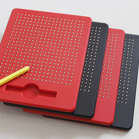 Alphanumeric magnetic writing board steel beads magnetic drawing board educational creative toys factory direct export to Europe and America