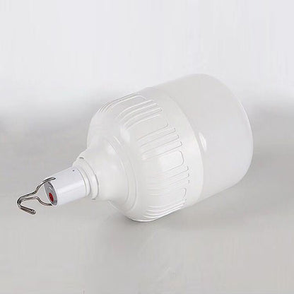 Aurora orange usb rechargeable light bulb outdoor night market street stall light high rich handsome home power failure led emergency bulb light