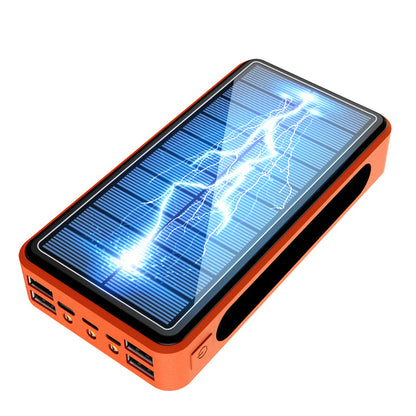 Portable fast charging power bank 50000 amp aluminum alloy multi-functional camping light mobile phone power supply supplies