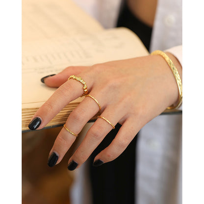 Irregular hammer ring