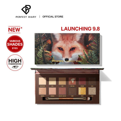Perfect Diary Dreamworld Matte Lipstick Cosmetic Eye Shadow Metallic Case Eyeshadow Area Lady's Eyes Beauty Makeupl Powder 12g