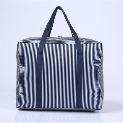 Nanjiren NanJiren storage bag reinforced thickened Oxford cloth waterproof luggage packing bag solid color cotton quilt moving bag consignment bag 50*40*25cm
