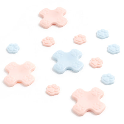 Extremely want genuine switch cat claw heart-shaped button stickers ns cross color stickers rocker cap protective sleeve accessories