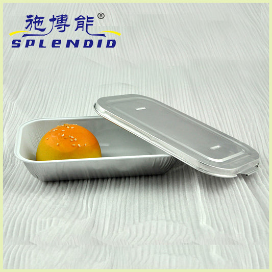 aluminum foil products aviation lunch box with lid lunch box lunch box baking tin foil wrinkle-free box