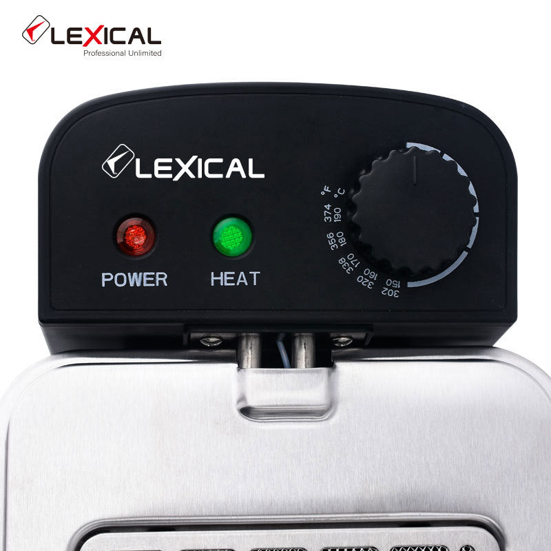 3L Electric Deep Fryer with Adjustable Temperature & Viewing Window  Perfect for French Fries, Chicken Wings & Fried Foods  Free Global Shipping