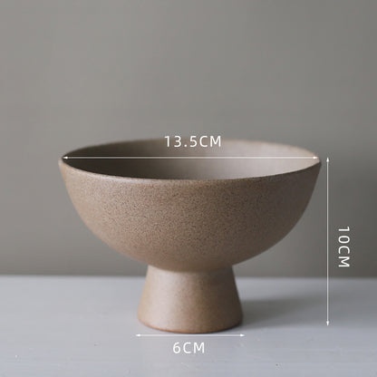 Simple plain ceramic vase, home decoration, living room, creative dining table, TV cabinet, B&B, dried flowers, flower arrangement