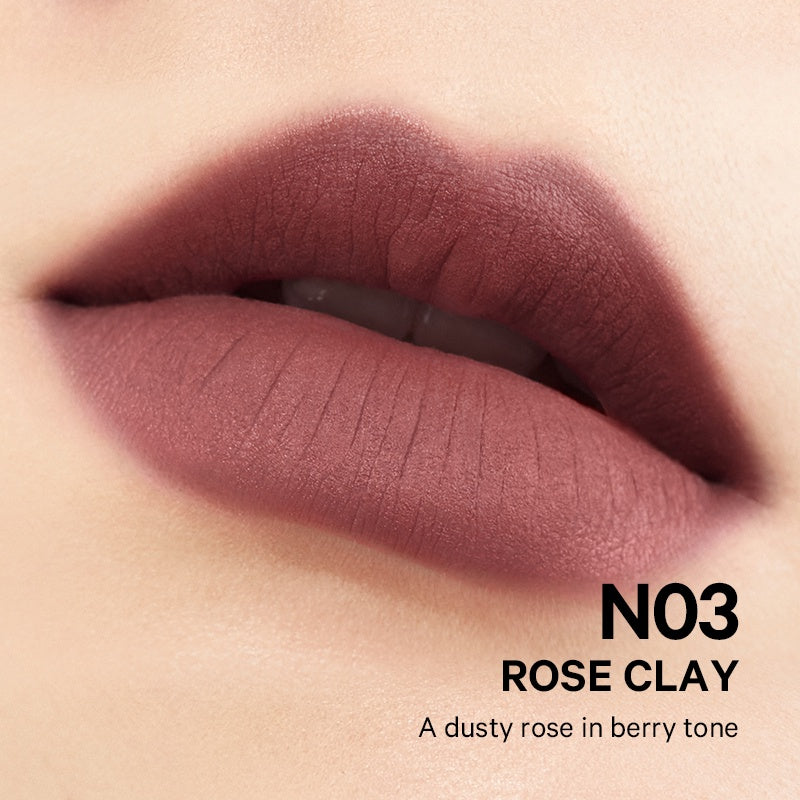 Perfect Diary Creamy Lip Clay Blurring Soft Matte Lipstick Creamy Clay-like Texture 5 Shades