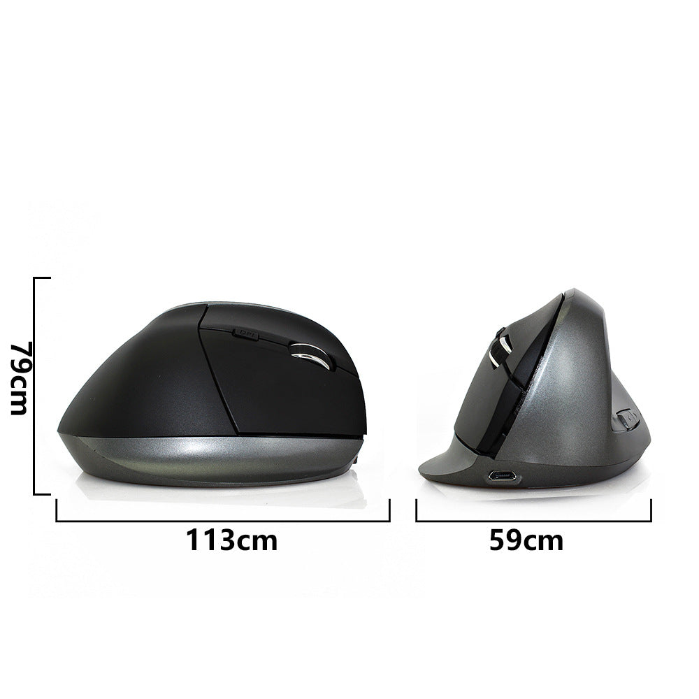 Spot charging 5D wireless mouse/upright mouse/ergonomics/photoelectric vertical mouse/vertical four generations