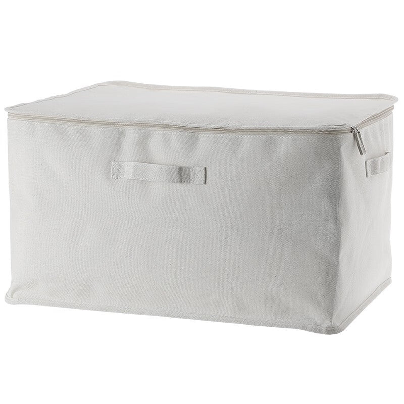 Shimoyama (SHIMOYAMA) [Seasonal Storage Essentials] Quilt Storage Bag Cotton Linen Cloth Art Finishing Bag Household Clothes Packing Bag Quilt Waterproof, Moisture-proof and Dust-proof Bag