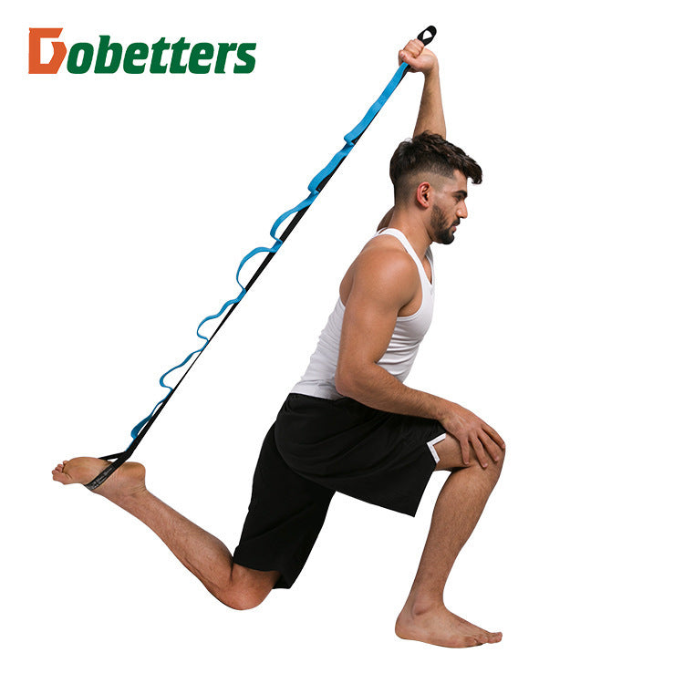 Aerobics Yoga stretching belt lacing belt anti-gravity aerial yoga hammock accessories chrysanthemum belt rope flat belt pull rope