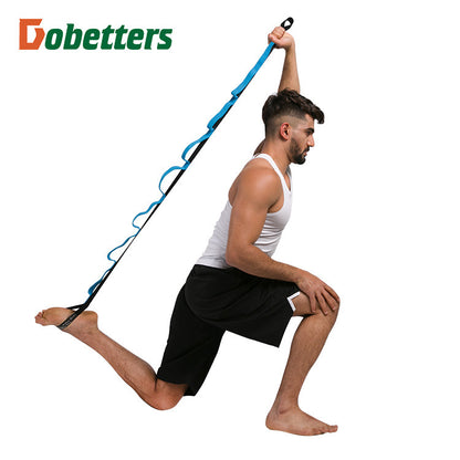 Aerobics Yoga stretching belt lacing belt anti-gravity aerial yoga hammock accessories chrysanthemum belt rope flat belt pull rope