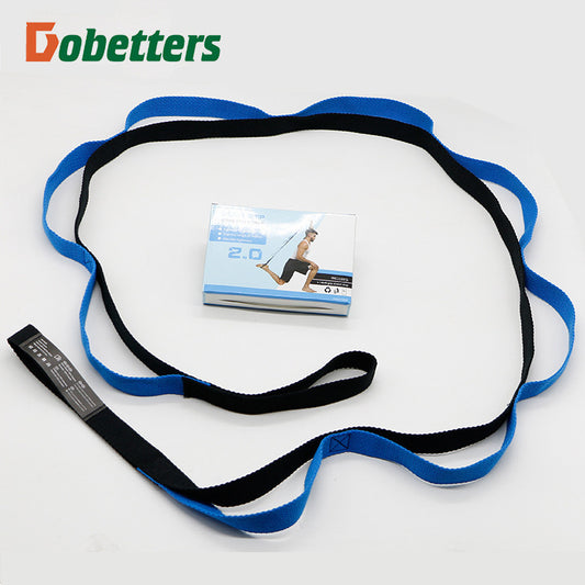 Aerobics Yoga stretching belt lacing belt anti-gravity aerial yoga hammock accessories chrysanthemum belt rope flat belt pull rope