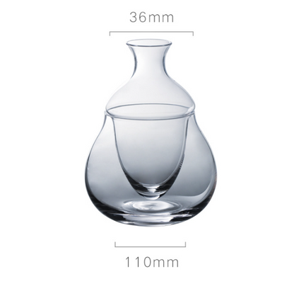 Japanese creative Toyo Sasaki glass Japanese sake cup sake jug cold wine jug ice wine jug wine warm wine jug