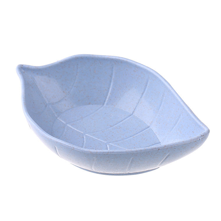 Wheat straw leaves small dish creative snack plate Japanese tableware vinegar dish soy sauce dish bone plate pickles dish