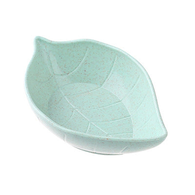 Wheat straw leaves small dish creative snack plate Japanese tableware vinegar dish soy sauce dish bone plate pickles dish