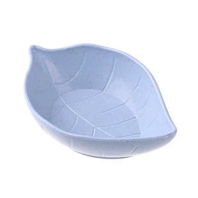 Wheat straw leaves small dish creative snack plate Japanese tableware vinegar dish soy sauce dish bone plate pickles dish
