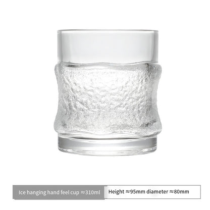 Limited ice cup hand feeling cup high-end whiskey glass Japanese glass super close-fitting wine glass beer glass