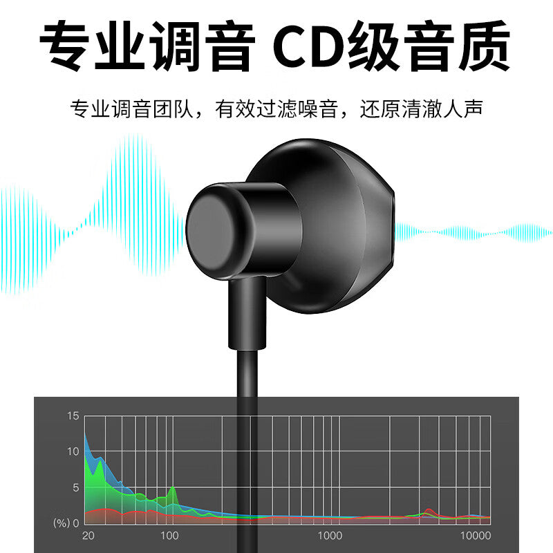 Langston sports bluetooth headset neck-mounted wireless running headset bluetooth ENC call noise reduction large capacity long battery life suitable for Apple Huawei Xiaomi mobile phone L5Max black