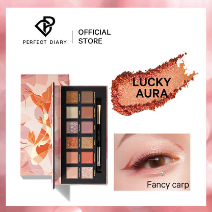 Perfect Diary Dreamworld Matte Lipstick Cosmetic Eye Shadow Metallic Case Eyeshadow Area Lady's Eyes Beauty Makeupl Powder 12g