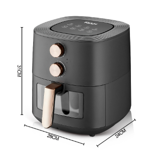 RAF 7.2L European-Style Smart Air Fryer  Large Capacity, Multi-Function, Visual Window, Oil-Free Cooking