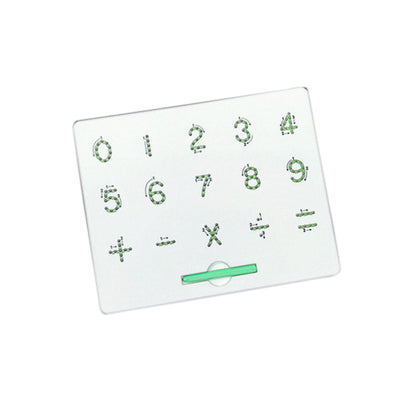 Alphanumeric magnetic writing board steel beads magnetic drawing board educational creative toys factory direct export to Europe and America