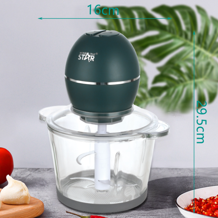 Winningstar Electric Meat Grinder  Stainless Steel, Multi-Functional, Household Food Processor for Meat, Garlic & Stuffing  Free Global Shipping