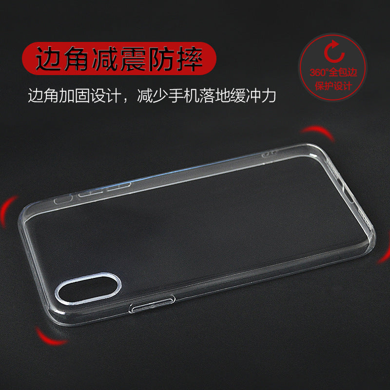 iphone case Printing is suitable for iphone13 mobile phone shell solid color transparent glossy material Apple 12 protective cover uv painting