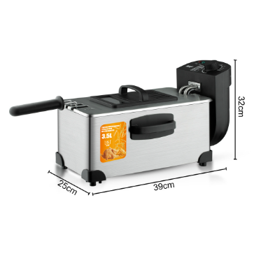 Premium Small Electric Fryer Perfect for Home & Commercial Use